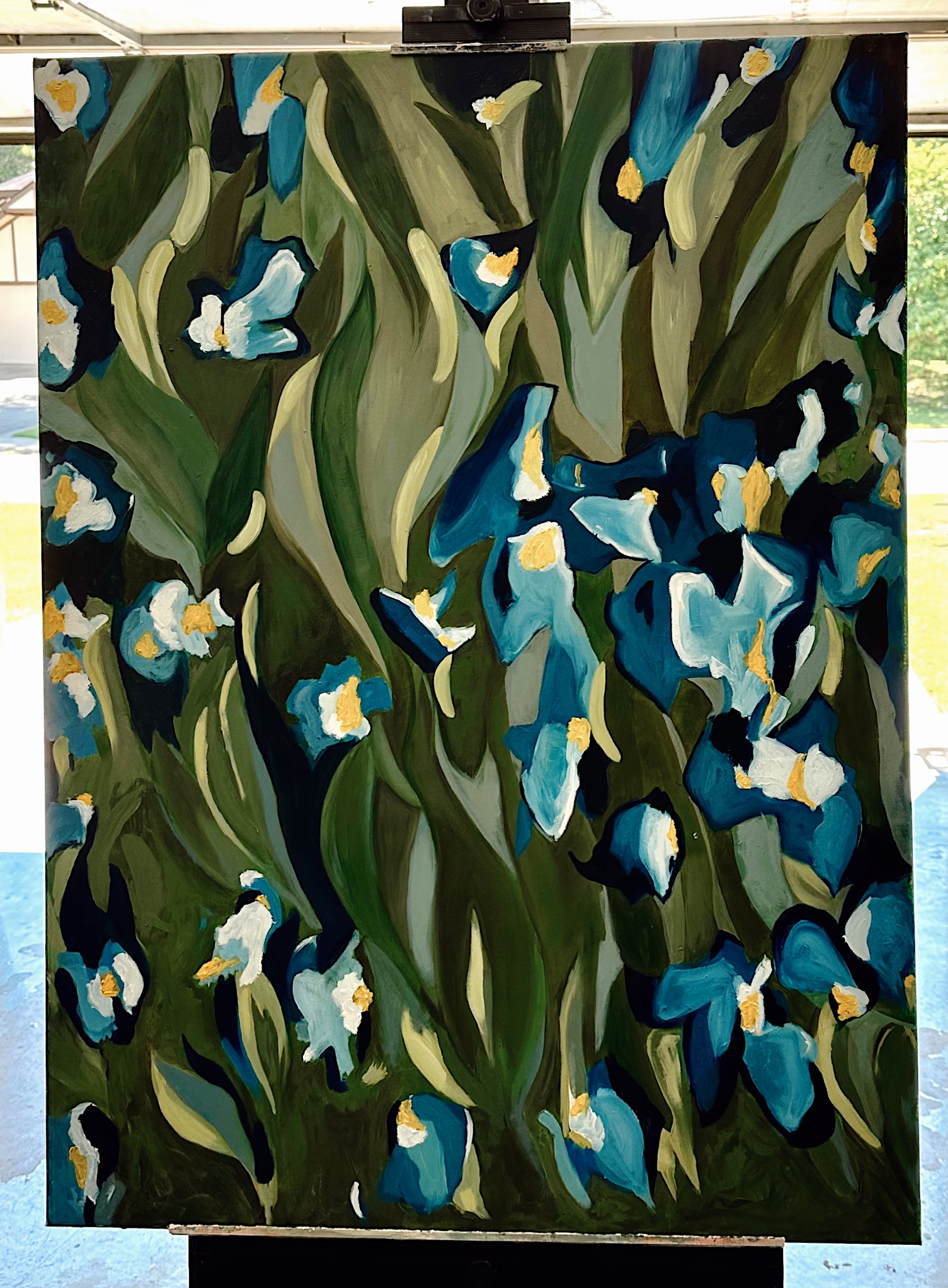 Irises in the Meadows