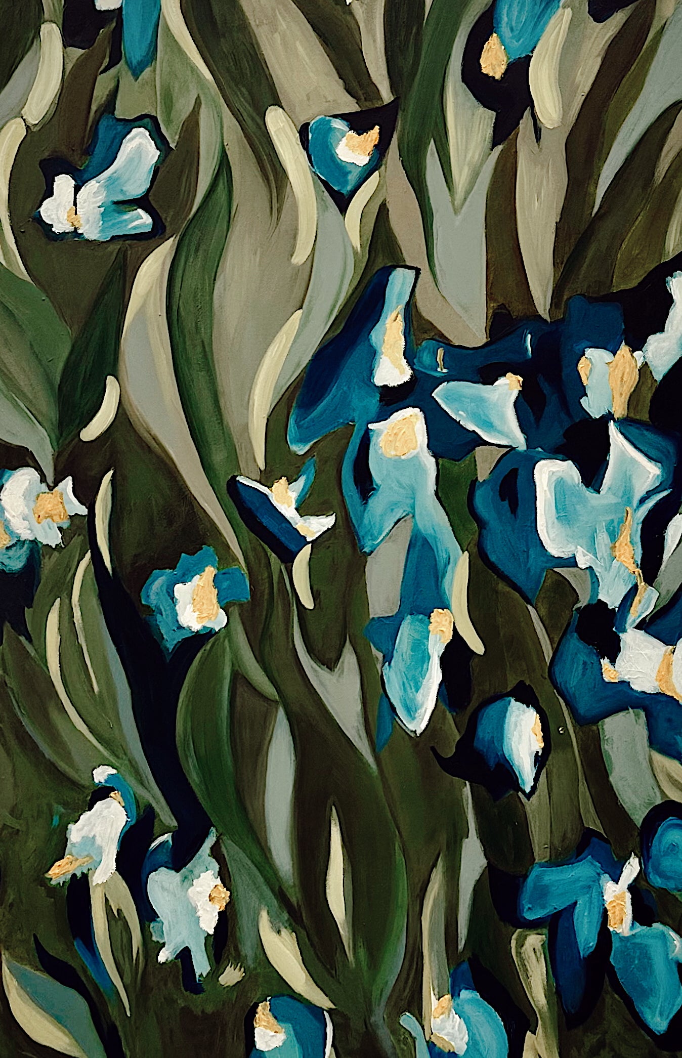 Irises in the Meadows